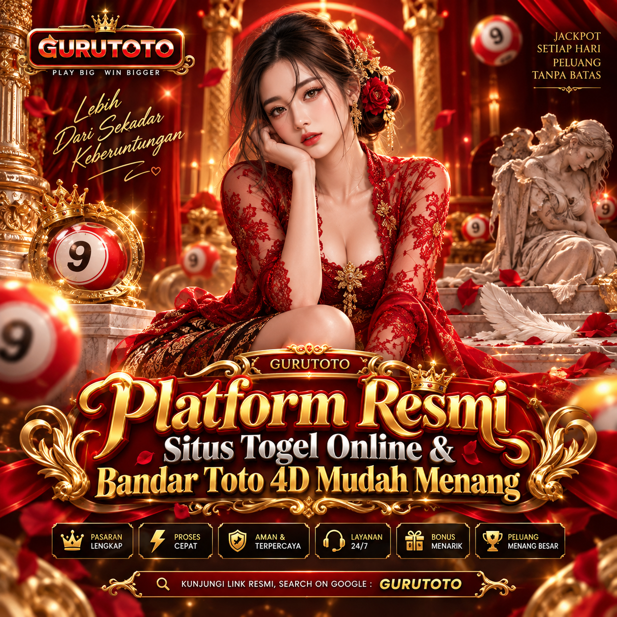 GURUTOTO | Platform Resmi Situs Togel Online &amp; Bandar Toto 4D Mudah Menang